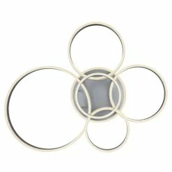 Globo RUBIO Deckenleuchte LED Grau, 1-flammig, Fernbedienung 10 Globo RUBIO Deckenleuchte LED Grau, 1-flammig, Fernbedienung -LED Leuchten Verkäufe globo rubio deckenleuchte 67260 120 2