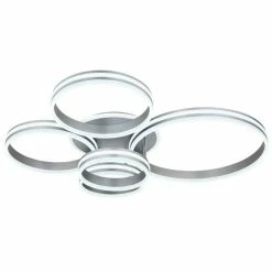 Globo RUBIO Deckenleuchte LED Grau, 1-flammig, Fernbedienung 13 Globo RUBIO Deckenleuchte LED Grau, 1-flammig, Fernbedienung -LED Leuchten Verkäufe globo rubio deckenleuchte 67260 120 5