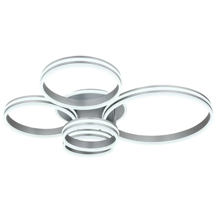 Globo RUBIO Deckenleuchte LED Grau, 1-flammig, Fernbedienung 6 Globo RUBIO Deckenleuchte LED Grau, 1-flammig, Fernbedienung – Bild 6