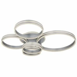 Globo RUBIO Deckenleuchte LED Grau, 1-flammig, Fernbedienung 14 Globo RUBIO Deckenleuchte LED Grau, 1-flammig, Fernbedienung -LED Leuchten Verkäufe globo rubio deckenleuchte 67260 120 6