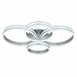 Globo RUBIO Deckenleuchte LED Grau, 1-flammig, Fernbedienung 13 Globo RUBIO Deckenleuchte LED Grau, 1-flammig, Fernbedienung -LED Leuchten Verkäufe globo rubio deckenleuchte 67260 90 5