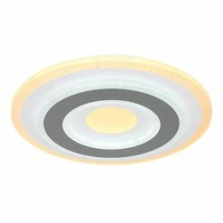 Globo SABATINO Deckenleuchte LED Weiß, 1-flammig