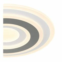 Globo SABATINO Deckenleuchte LED Weiß, 1-flammig, Fernbedienung -LED Leuchten Verkäufe globo sabatino deckenleuchte 48011 36 4