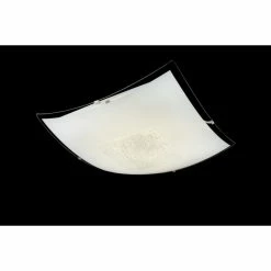 Globo SABBIA I Deckenleuchte LED Weiß, Chrom, 1-flammig