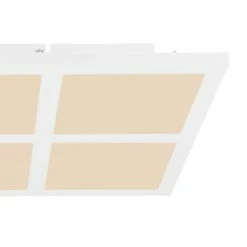 Globo SAHIDA Deckenpanel LED Weiß, 1-flammig, Fernbedienung, Farbwechsler -LED Leuchten Verkäufe globo sahida deckenpanel 41361 30rgb 4