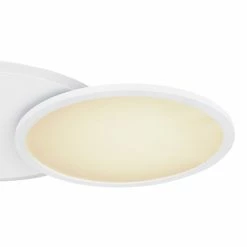 Globo SAMU Deckenpanel LED Weiß, 1-flammig, Fernbedienung, Farbwechsler 19 Globo SAMU Deckenpanel LED Weiß, 1-flammig, Fernbedienung, Farbwechsler -LED Leuchten Verkäufe globo samu deckenpanel 48124d1 4