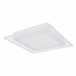 Globo SAMU Deckenpanel LED Weiß, 1-flammig, Fernbedienung, Farbwechsler -LED Leuchten Verkäufe globo samu deckenpanel 48127d2 2