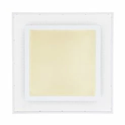 Globo SAMU Deckenpanel LED Weiß, 1-flammig, Fernbedienung, Farbwechsler -LED Leuchten Verkäufe globo samu deckenpanel 48127d2 5