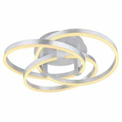 Globo SANNI Deckenleuchte LED Weiß, 1-flammig