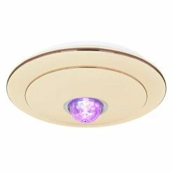 Globo SANTINA Deckenleuchte LED Wei&szlig;, 1-flammig, Fernbedienung -LED Leuchten Verkäufe globo santina deckenleuchte 41364 40 7