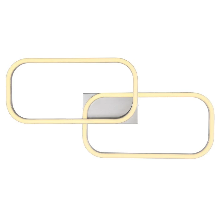 Globo SILLA Deckenleuchte LED Nickel-Matt, 1-flammig 4 Globo SILLA Deckenleuchte LED Nickel-Matt, 1-flammig – Bild 4