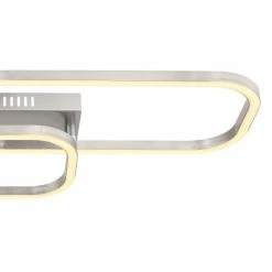 Globo SILLA Deckenleuchte LED Nickel-Matt, 1-flammig 9 Globo SILLA Deckenleuchte LED Nickel-Matt, 1-flammig -LED Leuchten Verkäufe globo silla deckenleuchte 67262d 4