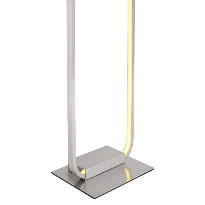 Globo SILLA Stehleuchte LED Nickel-Matt, 1-flammig 3 Globo SILLA Stehleuchte LED Nickel-Matt, 1-flammig – Bild 3