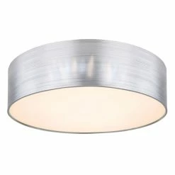 Globo SINNI Deckenleuchte LED Weiß, 1-flammig, Fernbedienung