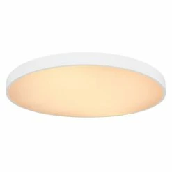 Globo SISSAD Deckenleuchte LED Weiß, 1-flammig, Fernbedienung -LED Leuchten Verkäufe globo sissad deckenleuchte 41744 60 3