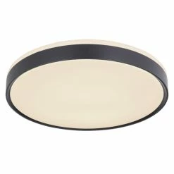 Globo SONNY Deckenleuchte LED Schwarz, Weiß, 1-flammig, Fernbedienung