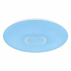 Globo SULLY Deckenleuchte LED Weiß, 1-flammig, Fernbedienung, Farbwechsler 27 Globo SULLY Deckenleuchte LED Weiß, 1-flammig, Fernbedienung, Farbwechsler -LED Leuchten Verkäufe globo sully deckenleuchte 41367 40ds 12