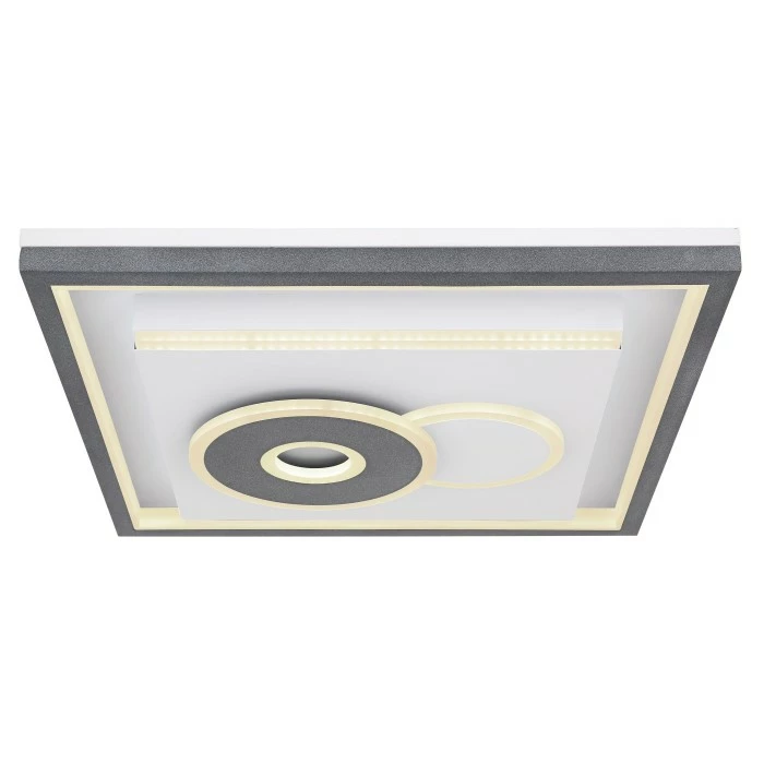 Globo SUNDI Deckenleuchte LED Schwarz, Weiß, 1-flammig, Fernbedienung 3 Globo SUNDI Deckenleuchte LED Schwarz, Weiß, 1-flammig, Fernbedienung – Bild 3