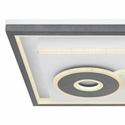 Globo SUNDI Deckenleuchte LED Schwarz, Weiß, 1-flammig, Fernbedienung 13 Globo SUNDI Deckenleuchte LED Schwarz, Weiß, 1-flammig, Fernbedienung -LED Leuchten Verkäufe globo sundi deckenleuchte 48453 52 4