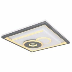 Globo SUNDI Deckenleuchte LED Schwarz, Weiß, 1-flammig, Fernbedienung 14 Globo SUNDI Deckenleuchte LED Schwarz, Weiß, 1-flammig, Fernbedienung -LED Leuchten Verkäufe globo sundi deckenleuchte 48453 52 5