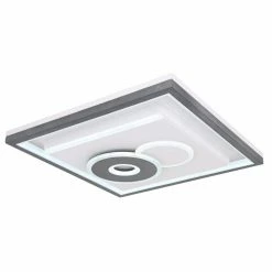 Globo SUNDI Deckenleuchte LED Schwarz, Weiß, 1-flammig, Fernbedienung 15 Globo SUNDI Deckenleuchte LED Schwarz, Weiß, 1-flammig, Fernbedienung -LED Leuchten Verkäufe globo sundi deckenleuchte 48453 52 6