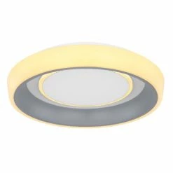 Globo TABANO Deckenleuchte LED Weiß, 1-flammig, Fernbedienung 11 Globo TABANO Deckenleuchte LED Weiß, 1-flammig, Fernbedienung -LED Leuchten Verkäufe globo tabano deckenleuchte 48272 46 4