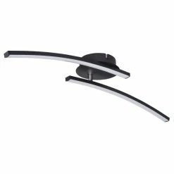 Globo TANSY Deckenleuchte LED Schwarz, 1-flammig -LED Leuchten Verkäufe globo tansy deckenleuchte 67129 12 2