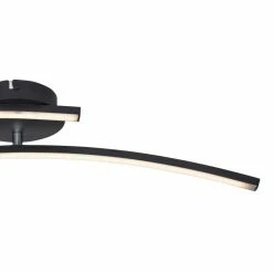 Globo TANSY Deckenleuchte LED Schwarz, 1-flammig -LED Leuchten Verkäufe globo tansy deckenleuchte 67129 12 5