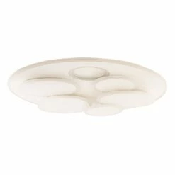 Globo TARABINA Deckenleuchte LED Weiß, 1-flammig, Fernbedienung