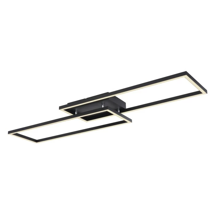 Globo TATJANA Deckenleuchte LED Schwarz, 1-flammig 1 Globo TATJANA Deckenleuchte LED Schwarz, 1-flammig