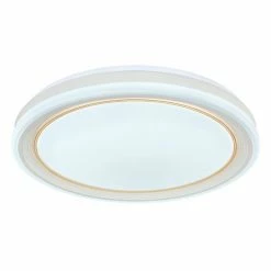 Globo TEBBY Deckenleuchte LED Weiß, 1-flammig, Fernbedienung -LED Leuchten Verkäufe globo tebby deckenleuchte 48274 40 5