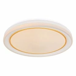 Globo TEBBY Deckenleuchte LED Weiß, 1-flammig, Fernbedienung -LED Leuchten Verkäufe globo tebby deckenleuchte 48274 40 6