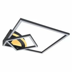 Globo TINY Deckenleuchte LED Schwarz, 1-flammig -LED Leuchten Verkäufe globo tiny deckenleuchte 67245 40 5