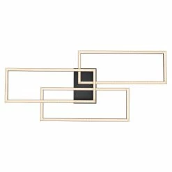 Globo TINY Deckenleuchte LED Schwarz, 1-flammig, Fernbedienung -LED Leuchten Verkäufe globo tiny deckenleuchte 67247 58 3