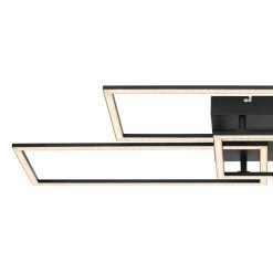 Globo TINY Deckenleuchte LED Schwarz, 1-flammig, Fernbedienung -LED Leuchten Verkäufe globo tiny deckenleuchte 67247 58 4