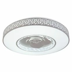 Globo TONARA Deckenleuchte LED Weiß, 1-flammig, Fernbedienung -LED Leuchten Verkäufe globo tonara deckenleuchte 48412 40 4