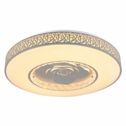 Globo TONARA Deckenleuchte LED Weiß, 1-flammig, Fernbedienung -LED Leuchten Verkäufe globo tonara deckenleuchte 48412 40 5