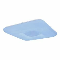 Globo TRYSTAN Deckenleuchte LED Wei&szlig;, 1-flammig, Fernbedienung, Farbwechsler -LED Leuchten Verkäufe globo trystan deckenleuchte 48409 48rgbsh 3