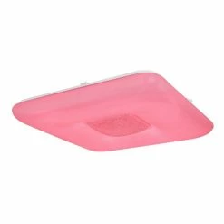 Globo TRYSTAN Deckenleuchte LED Wei&szlig;, 1-flammig, Fernbedienung, Farbwechsler -LED Leuchten Verkäufe globo trystan deckenleuchte 48409 48rgbsh 4