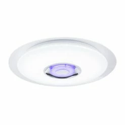 GLOBO TUNE Deckenleuchte LED Wei&szlig;, 2-flammig, Fernbedienung, Farbwechsler -LED Leuchten Verkäufe globo tune deckenleuchte 41341 24 7