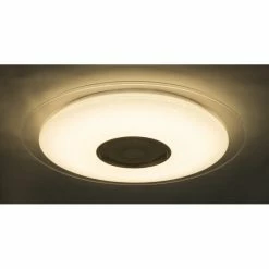 Globo TUNE Deckenleuchte LED Wei&szlig;, 2-flammig, Fernbedienung, Farbwechsler -LED Leuchten Verkäufe globo tune deckenleuchte 41341 36 13