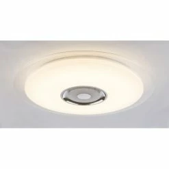 Globo TUNE Deckenleuchte LED Wei&szlig;, 2-flammig, Fernbedienung, Farbwechsler -LED Leuchten Verkäufe globo tune deckenleuchte 41341 36 14