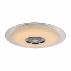 Globo TUNE Deckenleuchte LED Wei&szlig;, 2-flammig, Fernbedienung, Farbwechsler -LED Leuchten Verkäufe globo tune deckenleuchte 41341 36 5