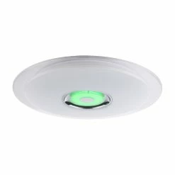 Globo TUNE Deckenleuchte LED Wei&szlig;, 2-flammig, Fernbedienung, Farbwechsler -LED Leuchten Verkäufe globo tune deckenleuchte 41341 36 6