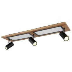 Globo ULLA Deckenleuchte Schwarz, Holzoptik, 4-flammig 14 Globo ULLA Deckenleuchte Schwarz, Holzoptik, 4-flammig -LED Leuchten Verkäufe globo ulla deckenleuchte 67306d1 6