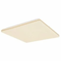 Globo ULLY Deckenpanel LED Weiß, 1-flammig, Fernbedienung, Farbwechsler