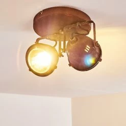 Hofstein Glostrup Deckenleuchte LED Rostfarben, 2-flammig -LED Leuchten Verkäufe glostrup deckenleuchte h3293881 do1 2