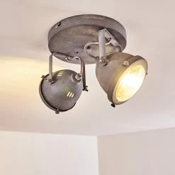 Hofstein Glostrup Deckenleuchte LED Grau, 2-flammig 23 Hofstein Glostrup Deckenleuchte LED Grau, 2-flammig -LED Leuchten Verkäufe glostrup deckenleuchte h3293904 do1 2