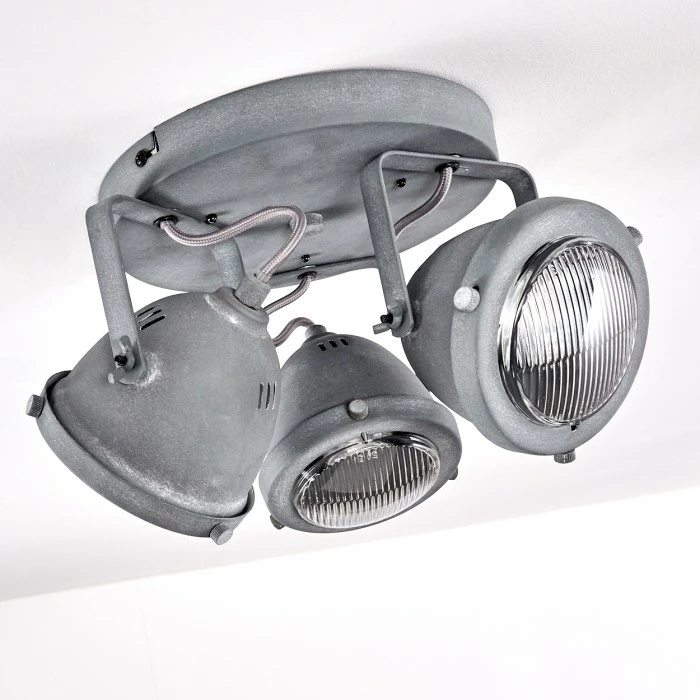 Hofstein Glostrup Deckenleuchte LED Grau, 3-flammig 14 Hofstein Glostrup Deckenleuchte LED Grau, 3-flammig – Bild 14