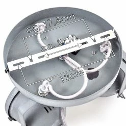 Hofstein Glostrup Deckenleuchte LED Grau, 3-flammig 37 Hofstein Glostrup Deckenleuchte LED Grau, 3-flammig -LED Leuchten Verkäufe glostrup deckenleuchte h3303658 do1 18